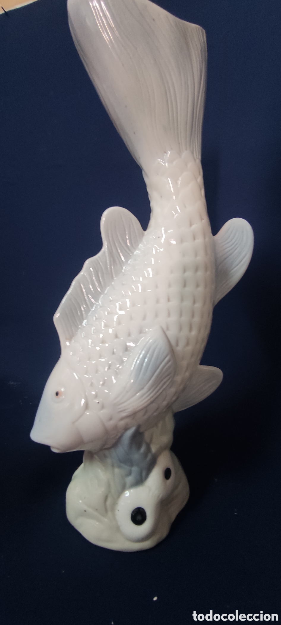 Antig&uuml;edades: Figura decorativa pez - Foto 4