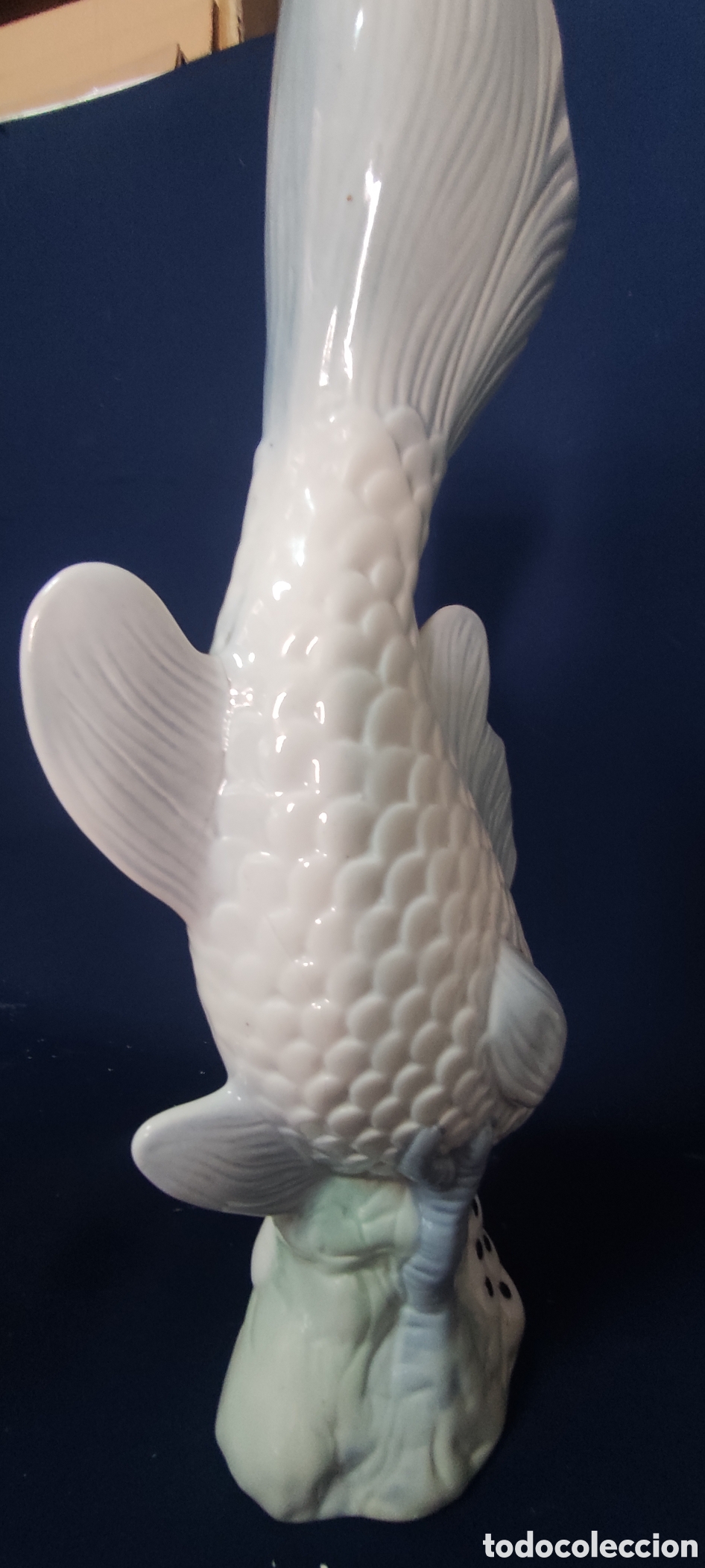 Antig&uuml;edades: Figura decorativa pez - Foto 6