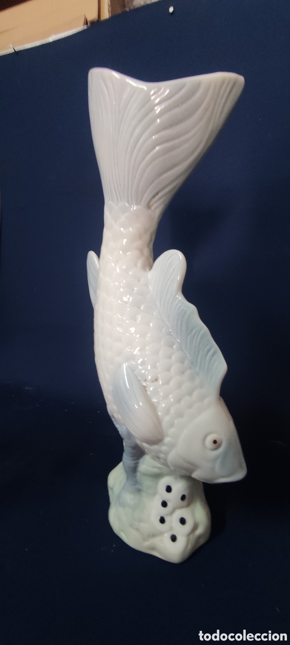 Antig&uuml;edades: Figura decorativa pez - Foto 7