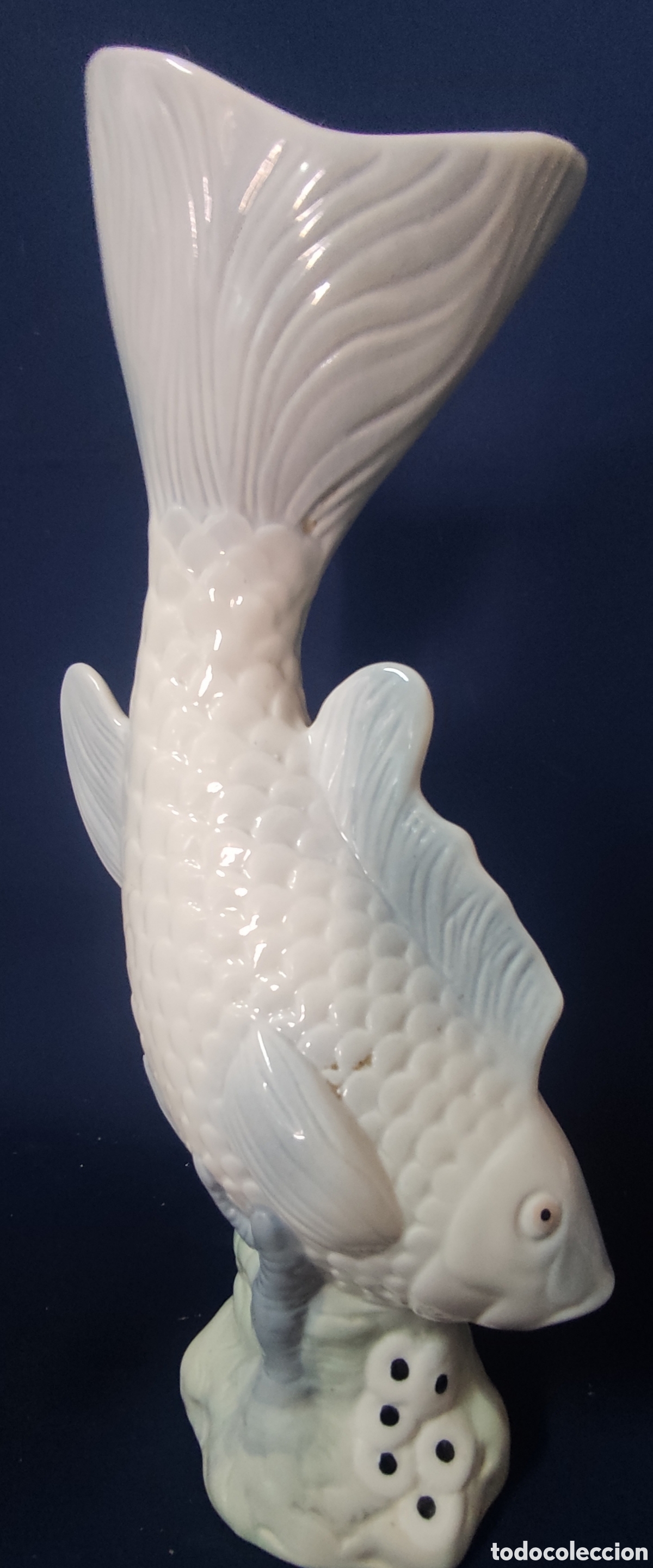 Antig&uuml;edades: Figura decorativa pez - Foto 1