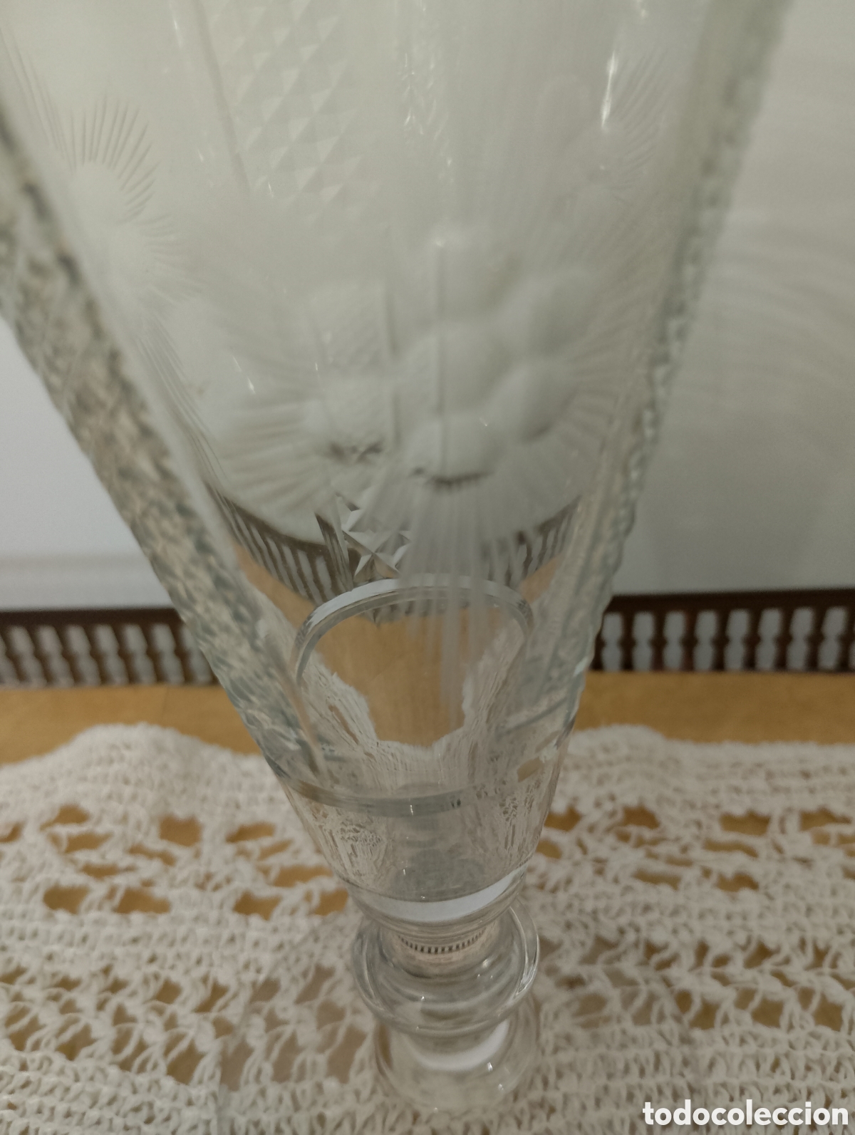 Antig&uuml;edades: COPAS CRISTAL TALLADO dos - Foto 5