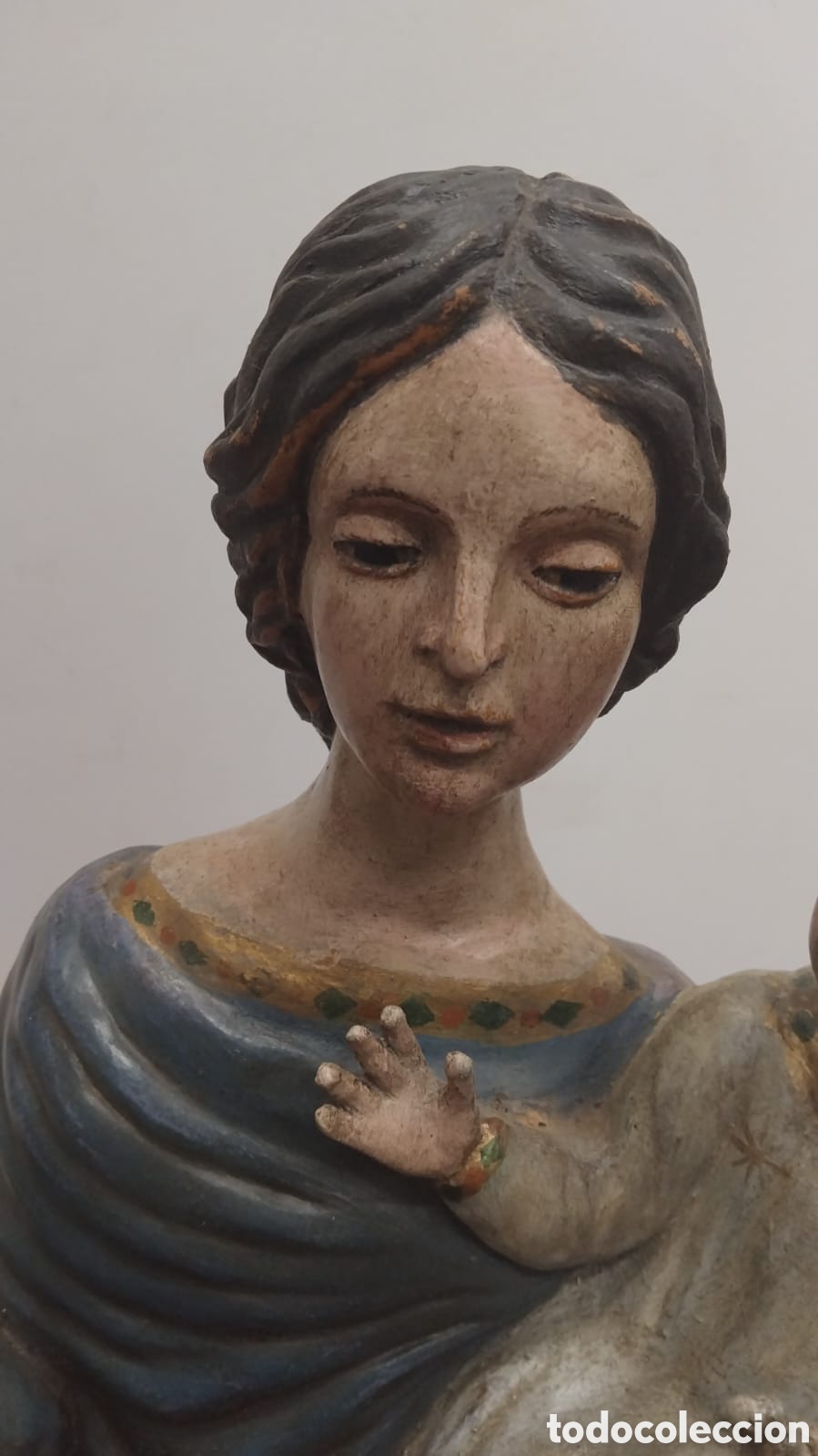 Antig&uuml;edades: Virgen g&oacute;tica antigua - Foto 4