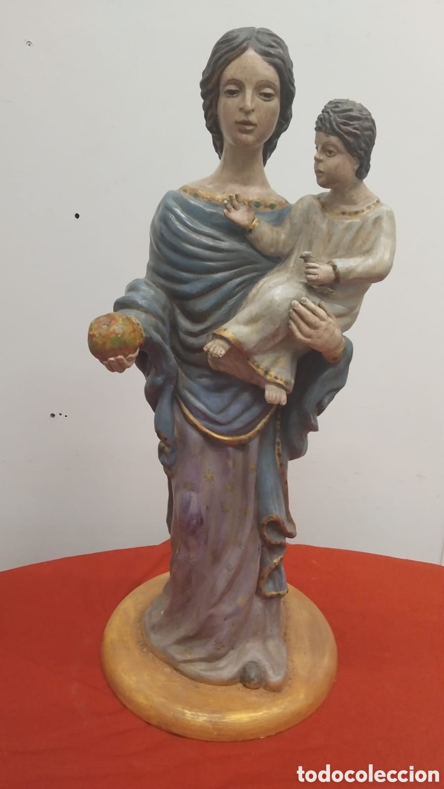 Antig&uuml;edades: Virgen g&oacute;tica antigua - Foto 1