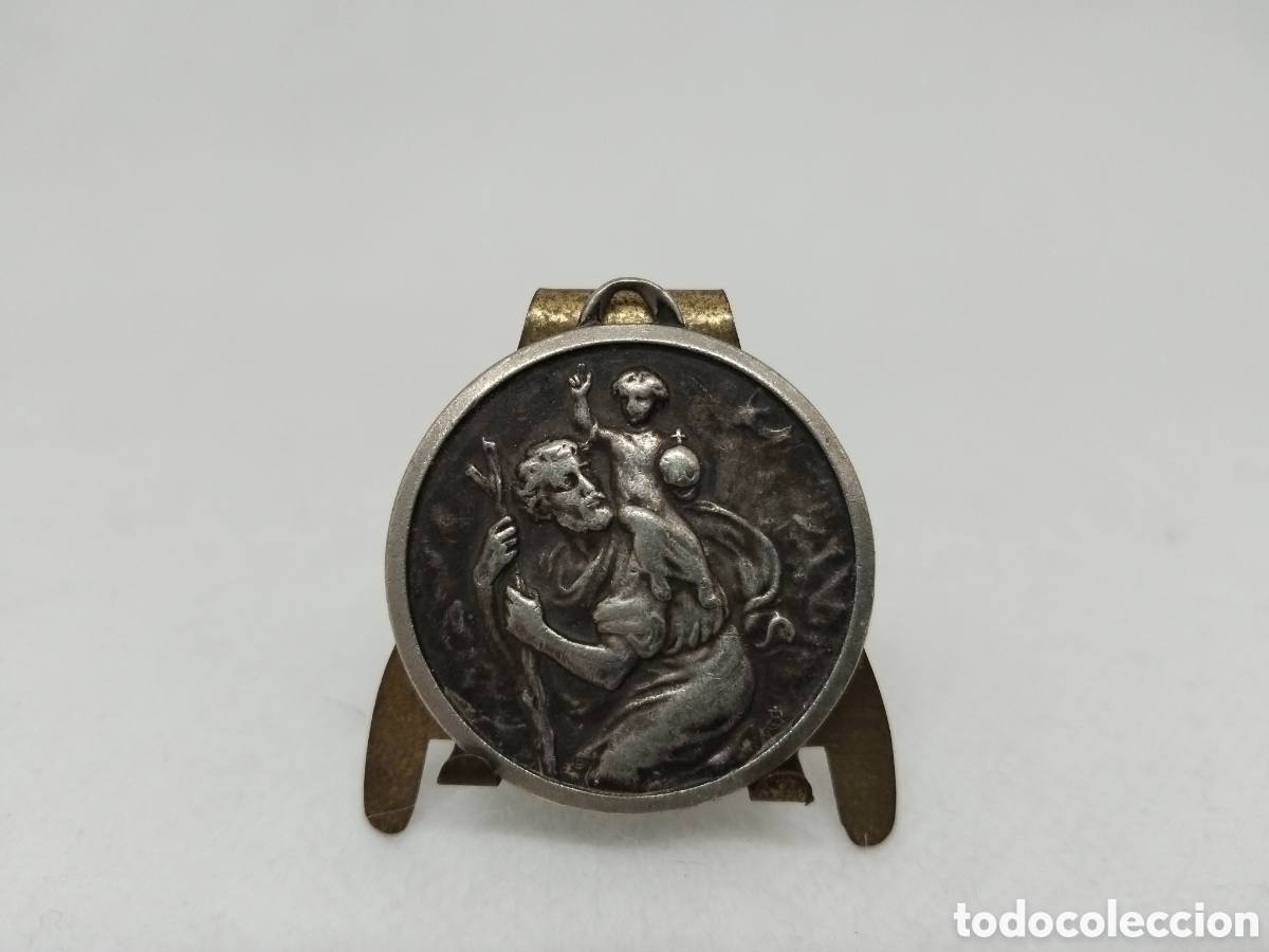 Antig&uuml;edades: Medalla Religiosa 30-31mm - Foto 1