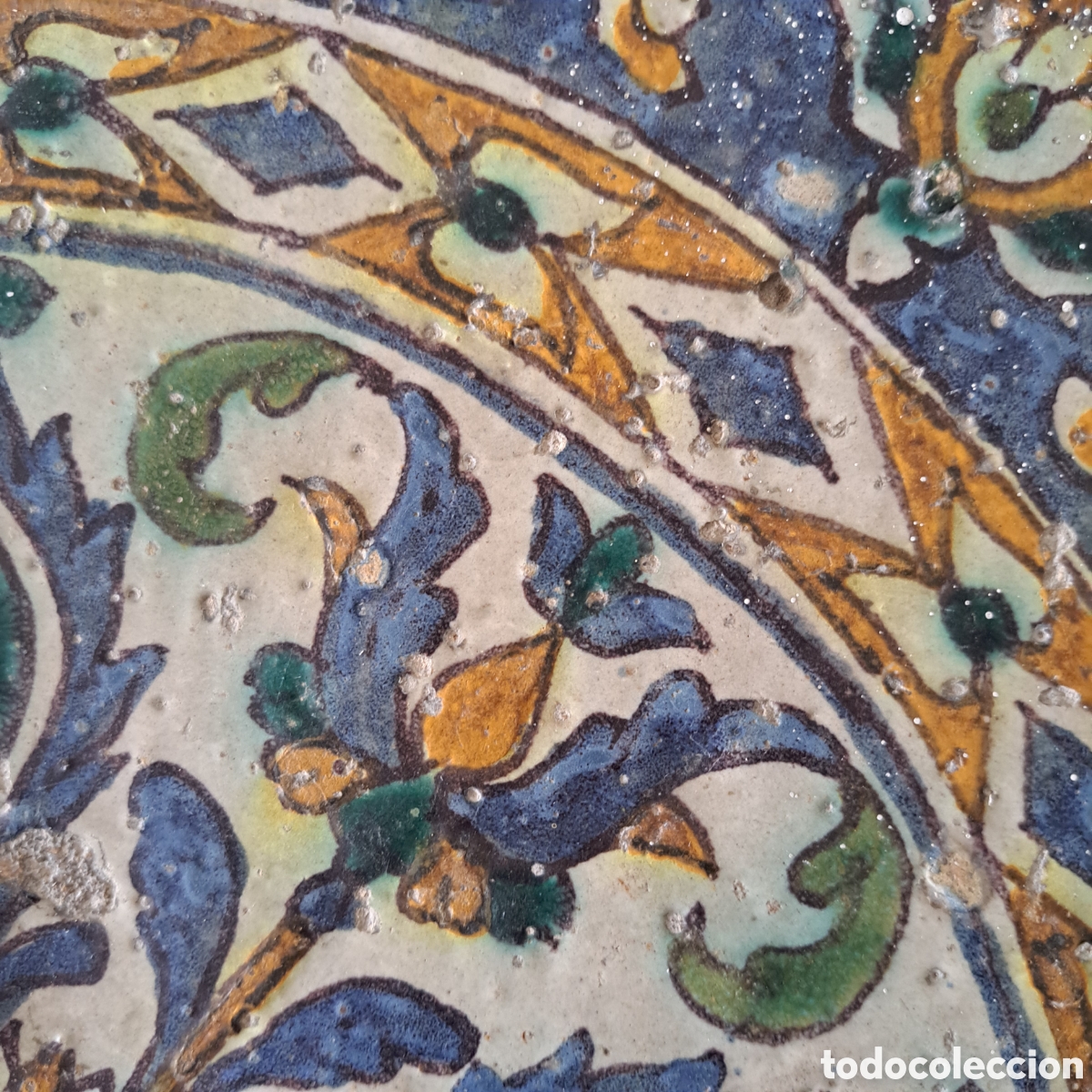 Antig&uuml;edades: AZULEJO POSIBLE TUNEZ. - Foto 5
