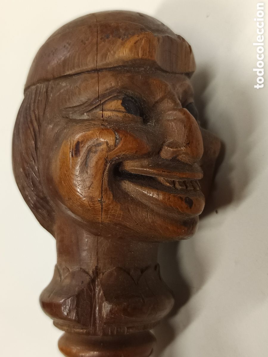 Antig&uuml;edades: Antiguo cascanueces de rosca - Foto 6
