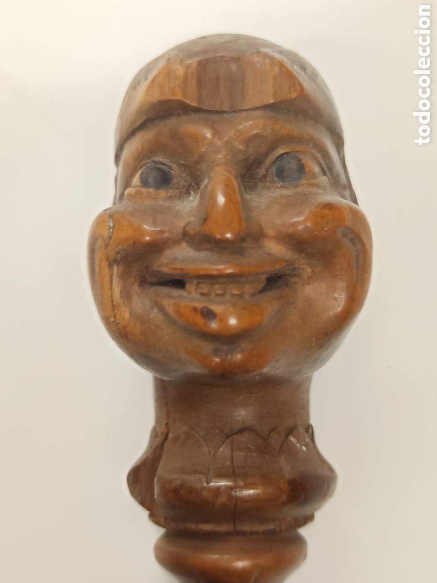 Antig&uuml;edades: Antiguo cascanueces de rosca - Foto 7