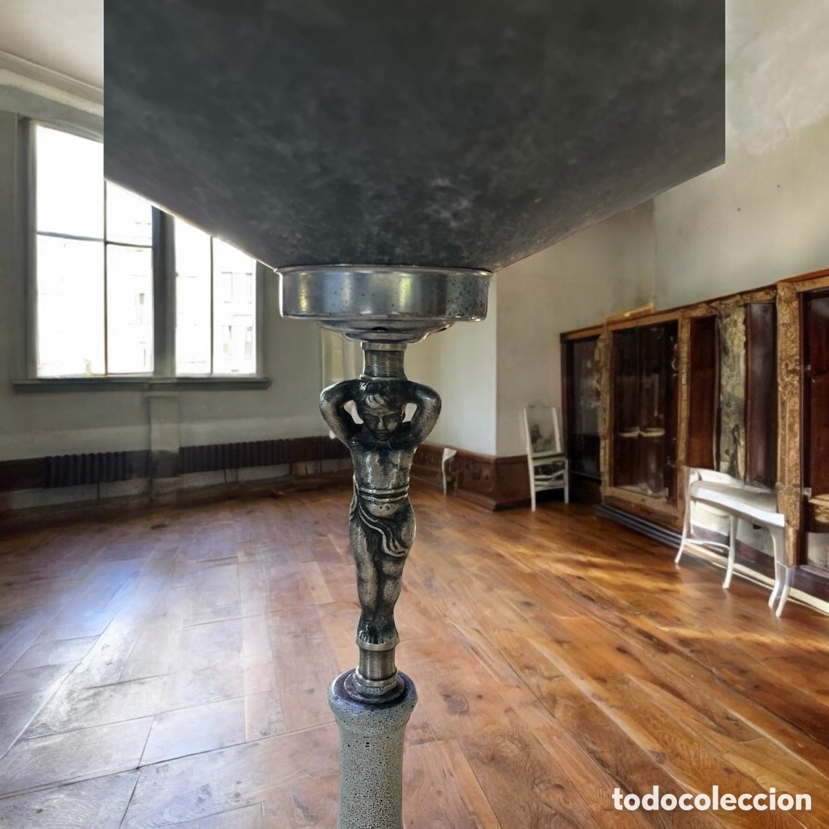Antig&uuml;edades: L&aacute;mpara de pie a&ntilde;os 60 - Foto 2