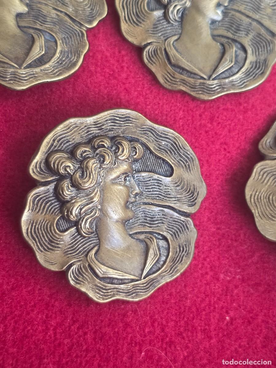 Antig&uuml;edades: LOTE 8 BOTONES DE COLECCION ART DECO - Foto 2