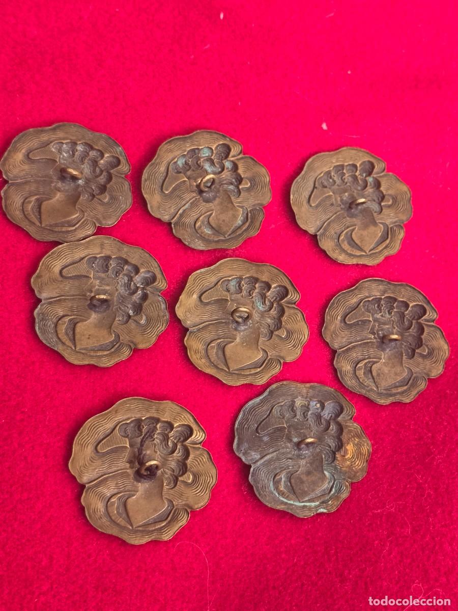 Antig&uuml;edades: LOTE 8 BOTONES DE COLECCION ART DECO - Foto 3