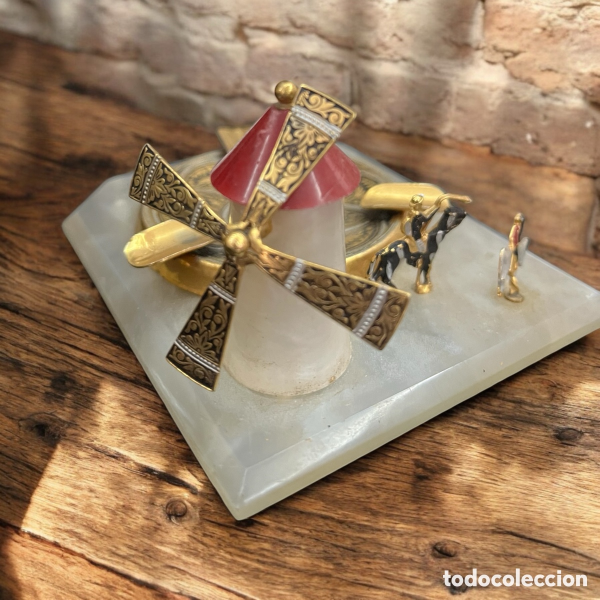 Antig&uuml;edades: Cenicero con taraceado toledano - Foto 3