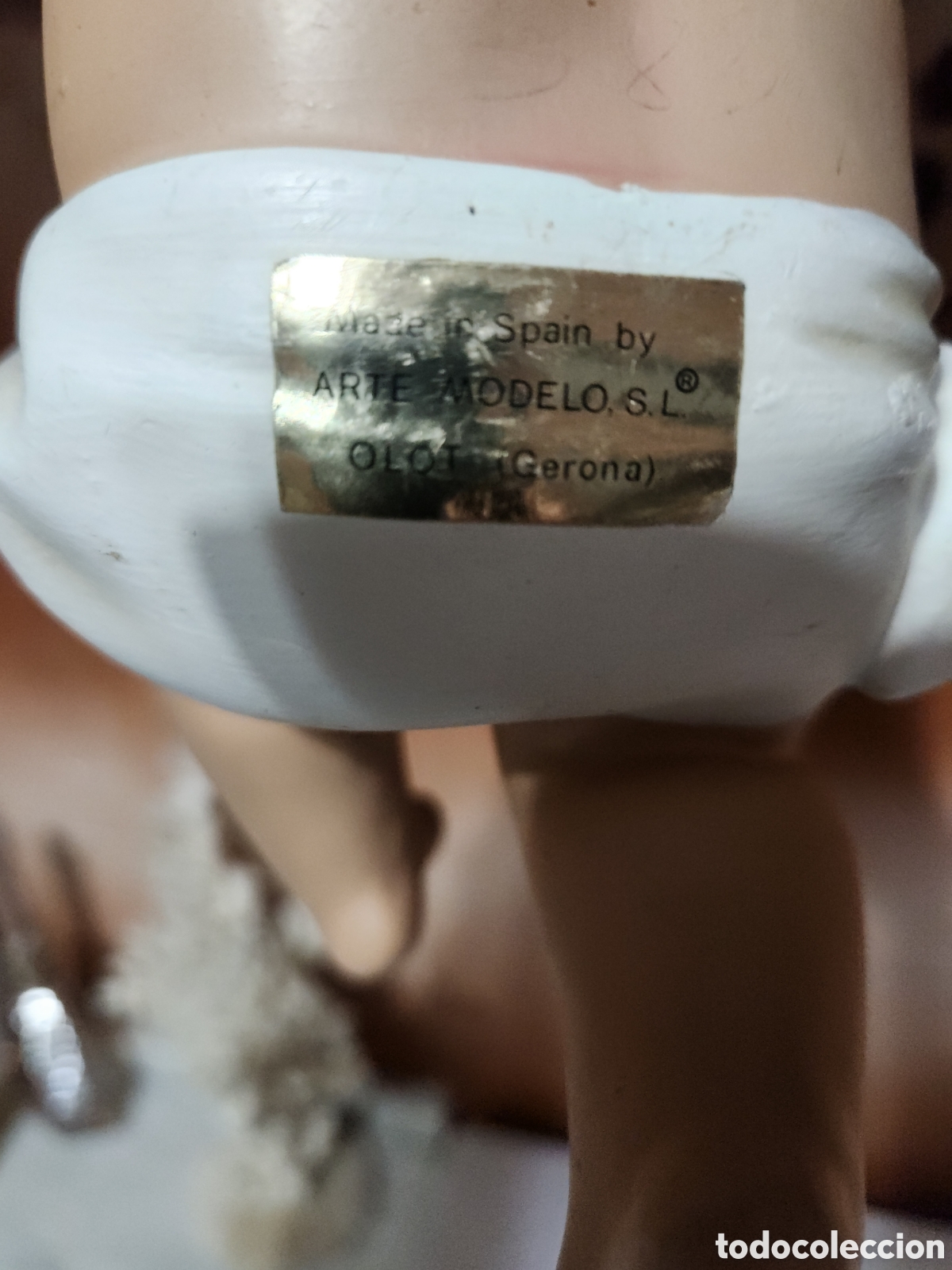 Antig&uuml;edades: Ni&ntilde;o Jes&uacute;s en escayola - Foto 4