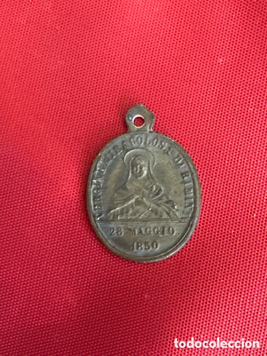 Antig&uuml;edades: MEDALLA RELIGIOSA DE PIO IX 1850 - Foto 2