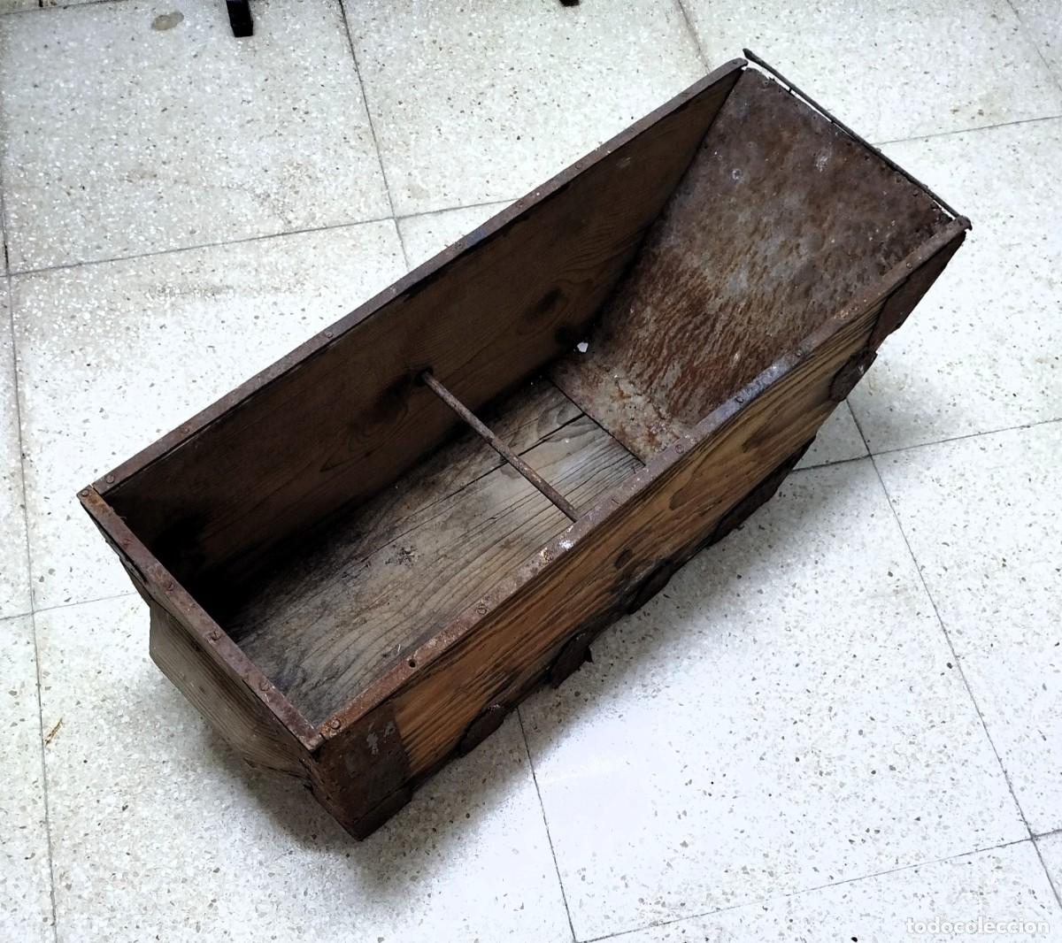 Antig&uuml;edades: MEDIDA AGRARIA CEREAL DE MADERA - Foto 2