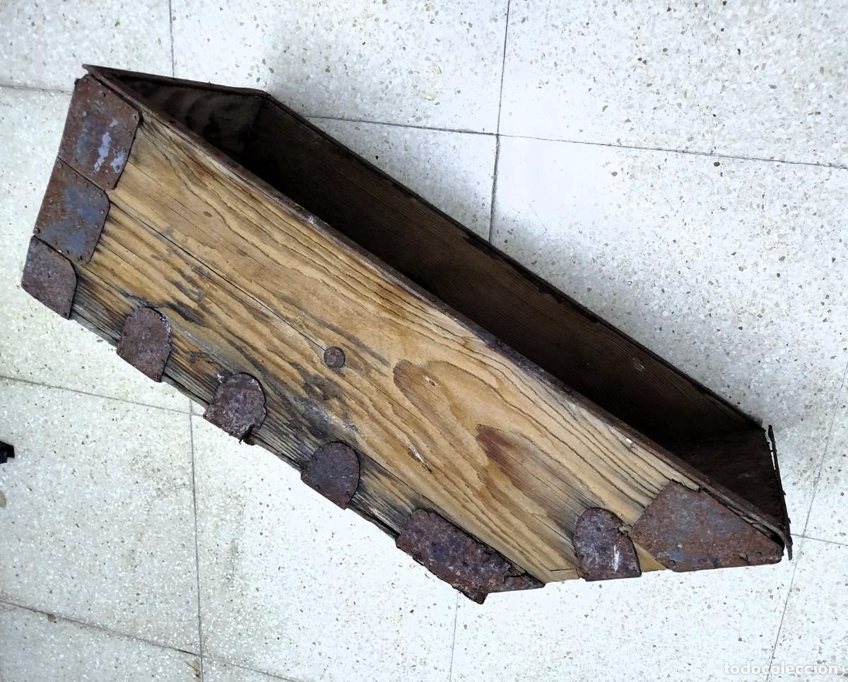 Antig&uuml;edades: MEDIDA AGRARIA CEREAL DE MADERA - Foto 3