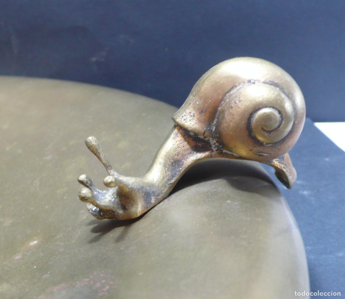 Antig&uuml;edades: FANTASTICA BANDEJA DE BRONCE - Foto 7