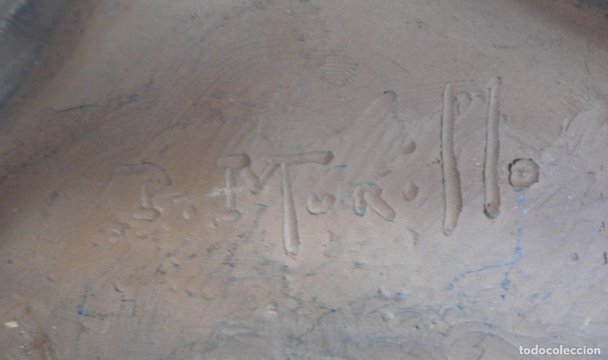 Antig&uuml;edades: PEQUE&Ntilde;A BANDEJA DE TERRACOTA - Foto 4