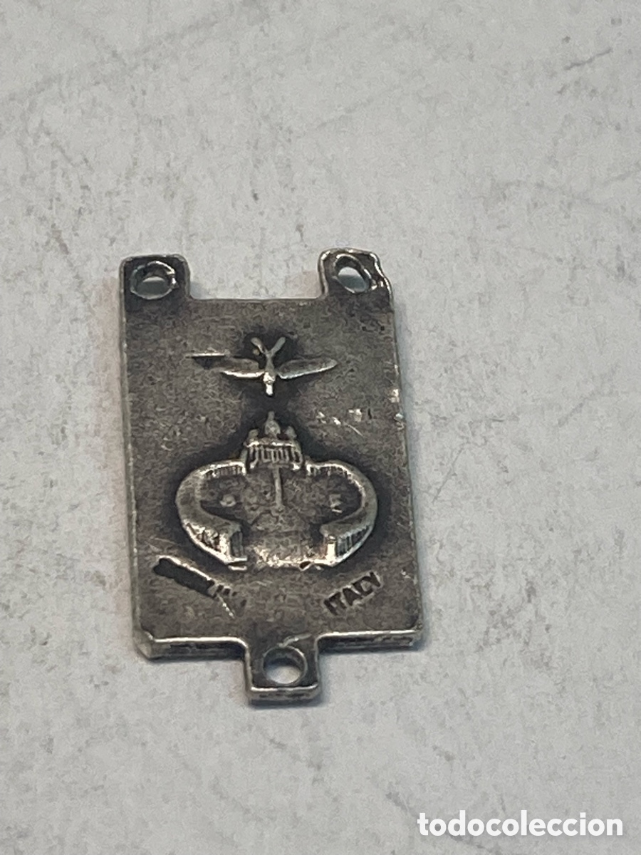 Antig&uuml;edades: Medalla de plata religiosa C304 - Foto 2