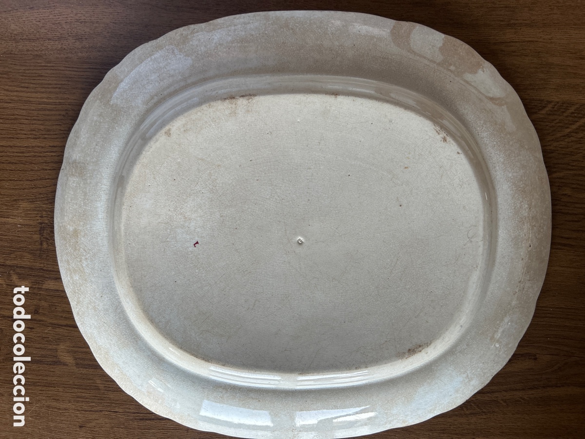 Antig&uuml;edades: Bandeja de sargadelos tercera &eacute;poca - Foto 2