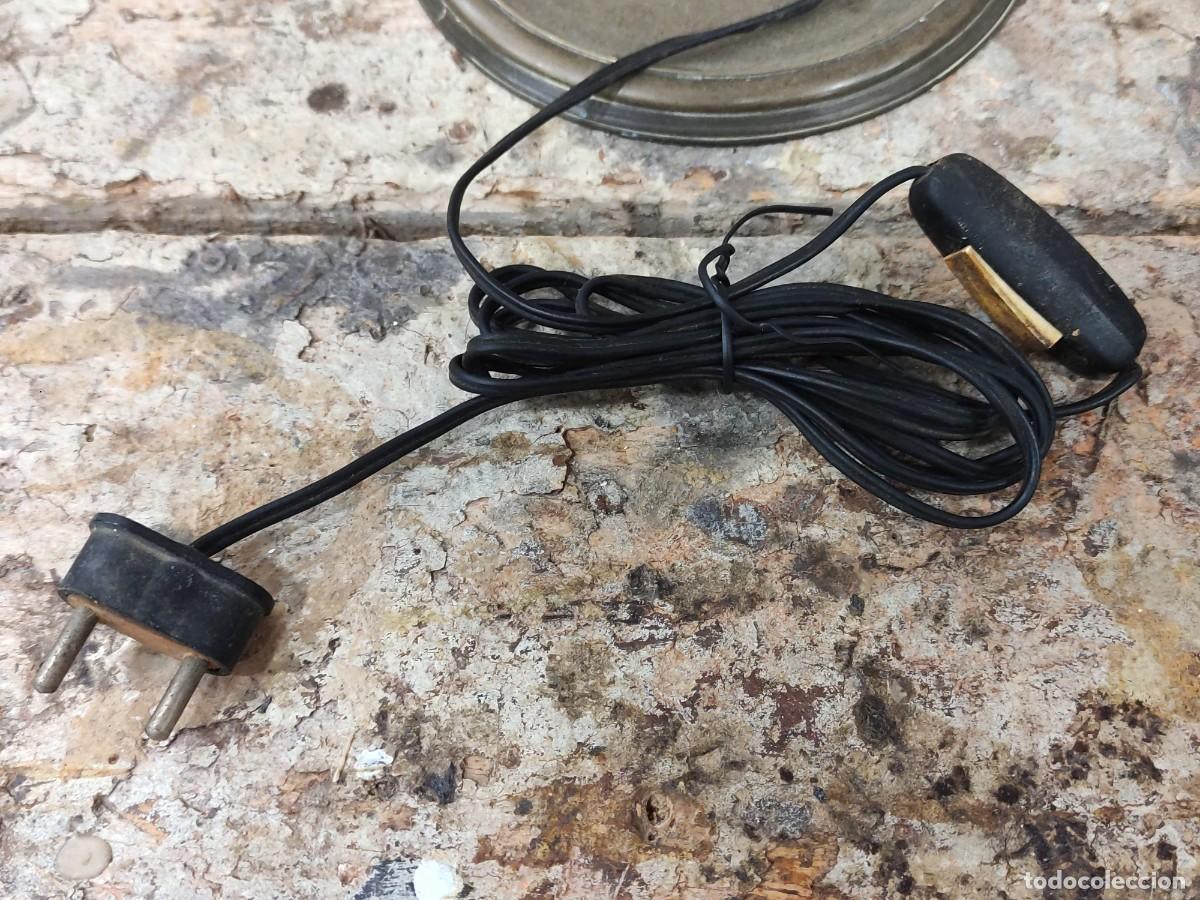 Antig&uuml;edades: Lampara de aceite, pasada a electrica - Foto 5