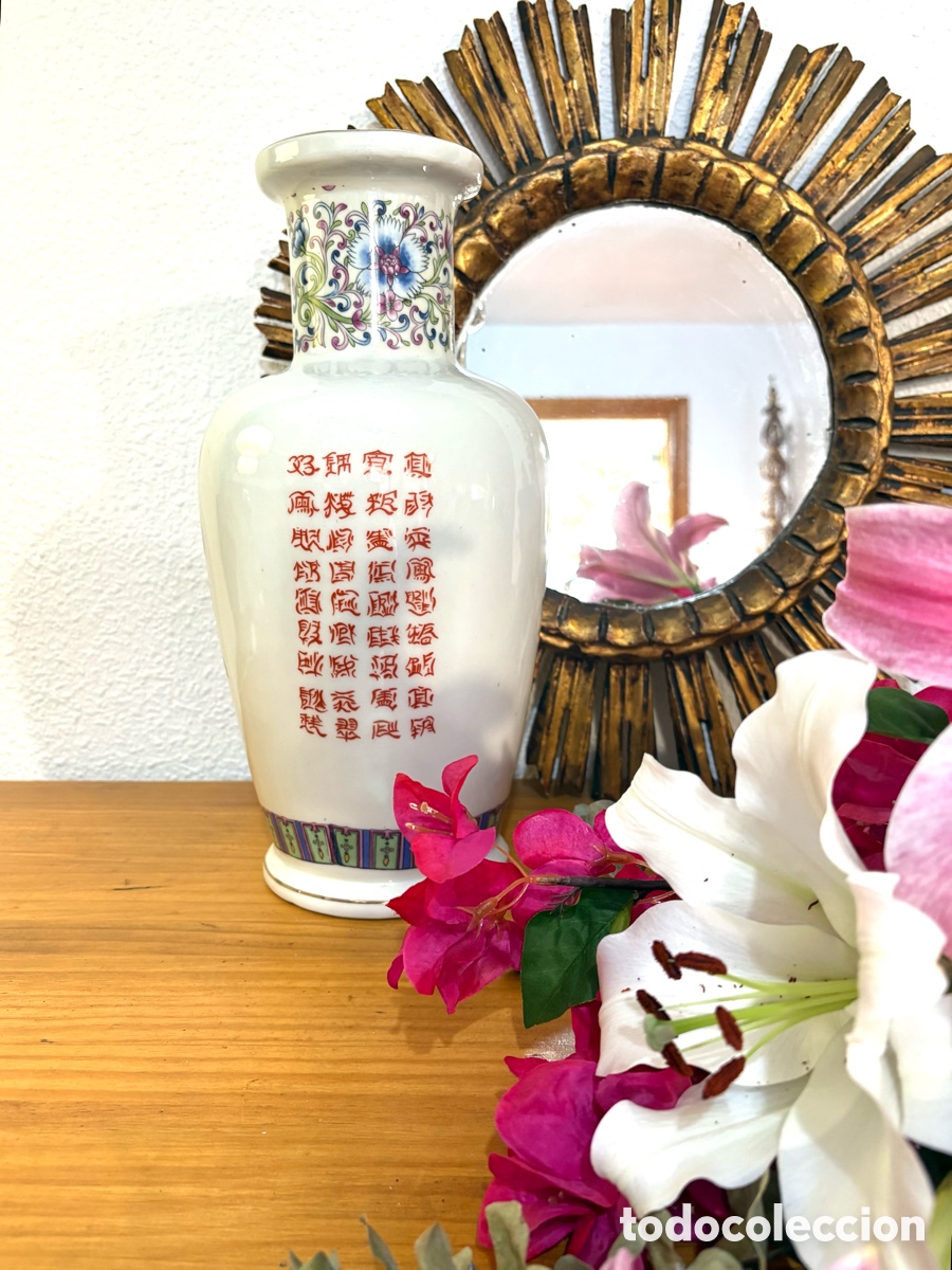 Antig&uuml;edades: JARR&Oacute;N CHINO DE PORCELANA - Foto 2