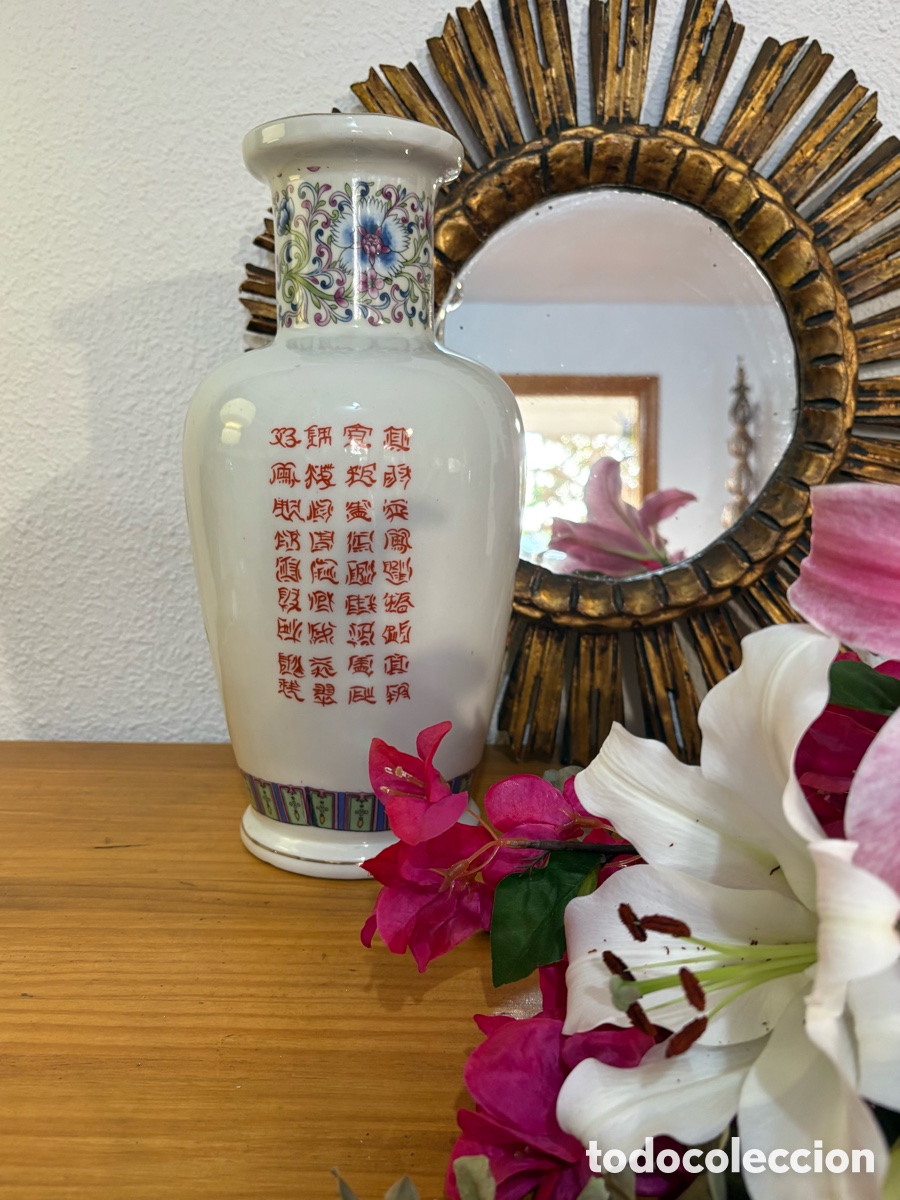 Antig&uuml;edades: JARR&Oacute;N CHINO DE PORCELANA - Foto 8