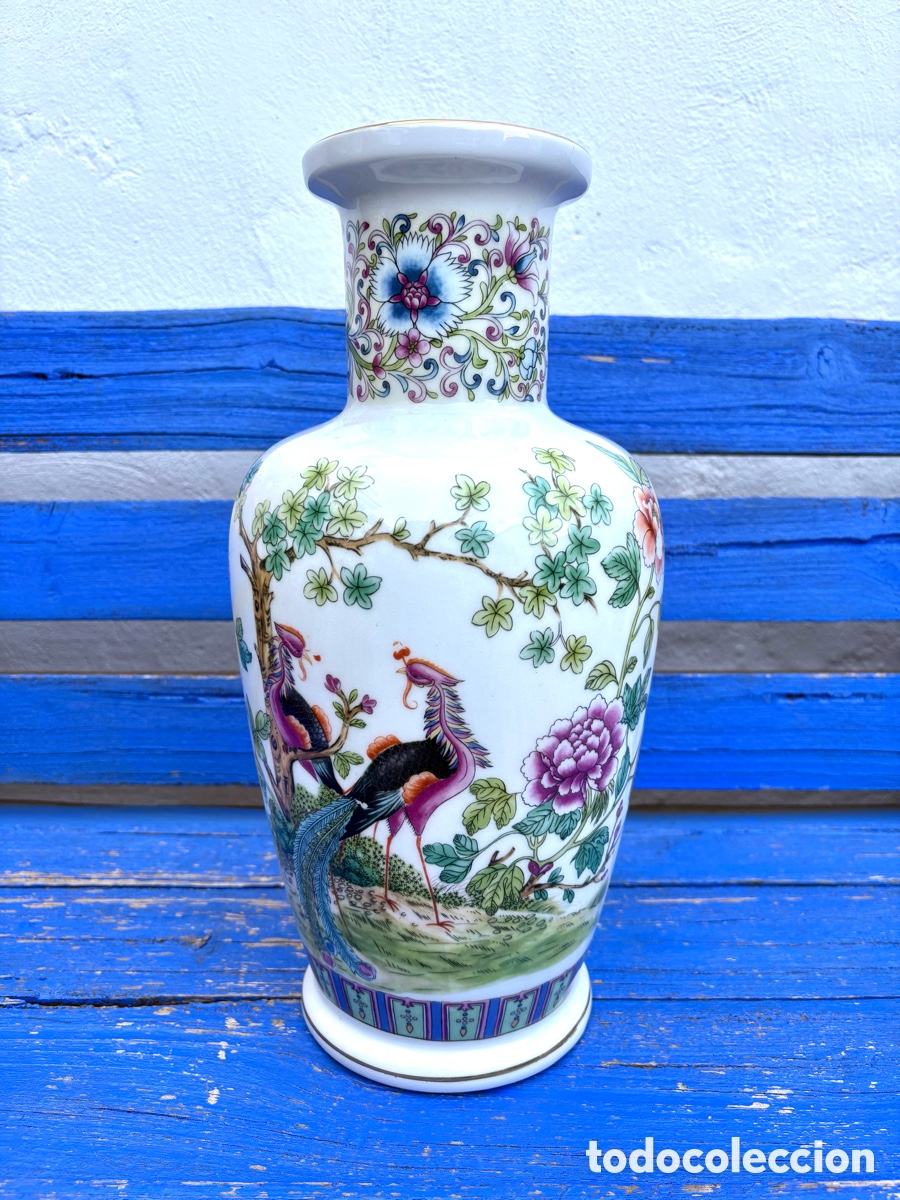 Antig&uuml;edades: JARR&Oacute;N CHINO DE PORCELANA - Foto 12