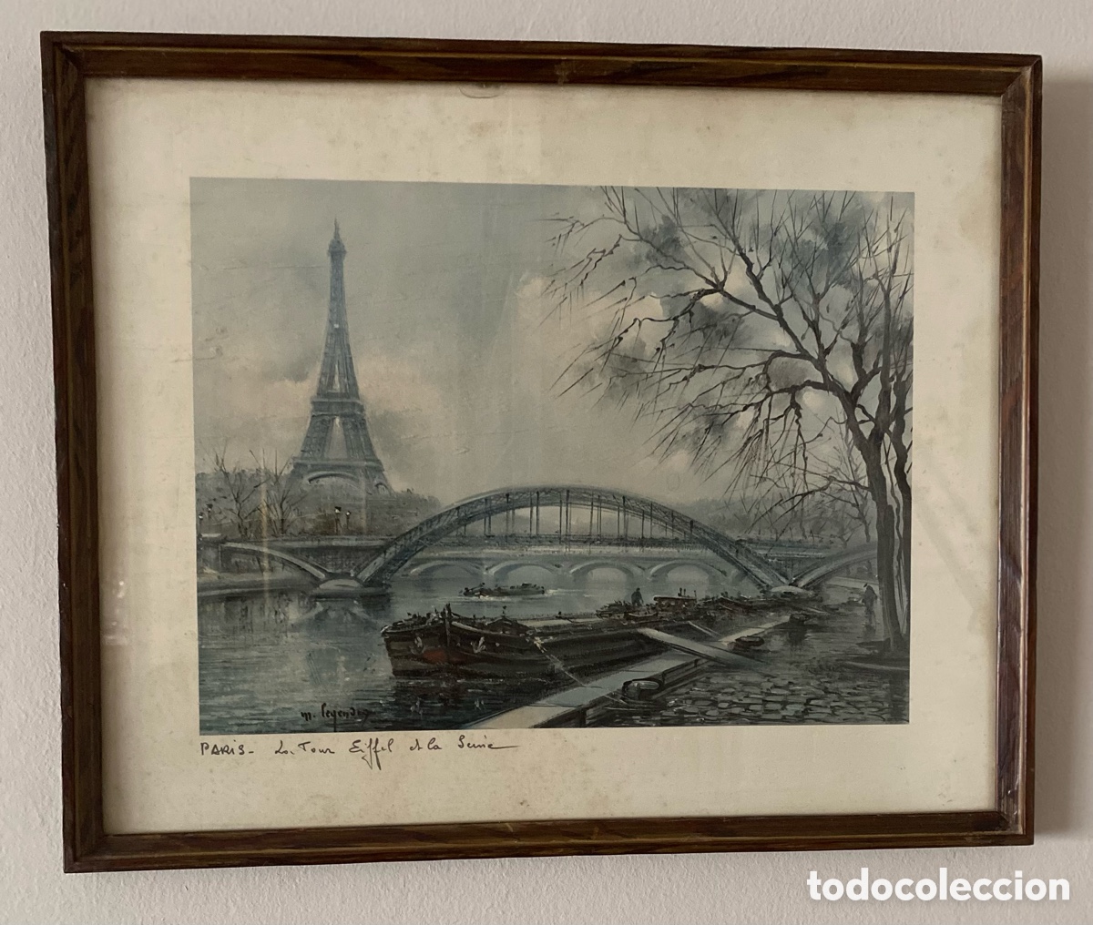 Antig&uuml;edades: Dos cuadros decoraci&oacute;n Par&iacute;s - Foto 6