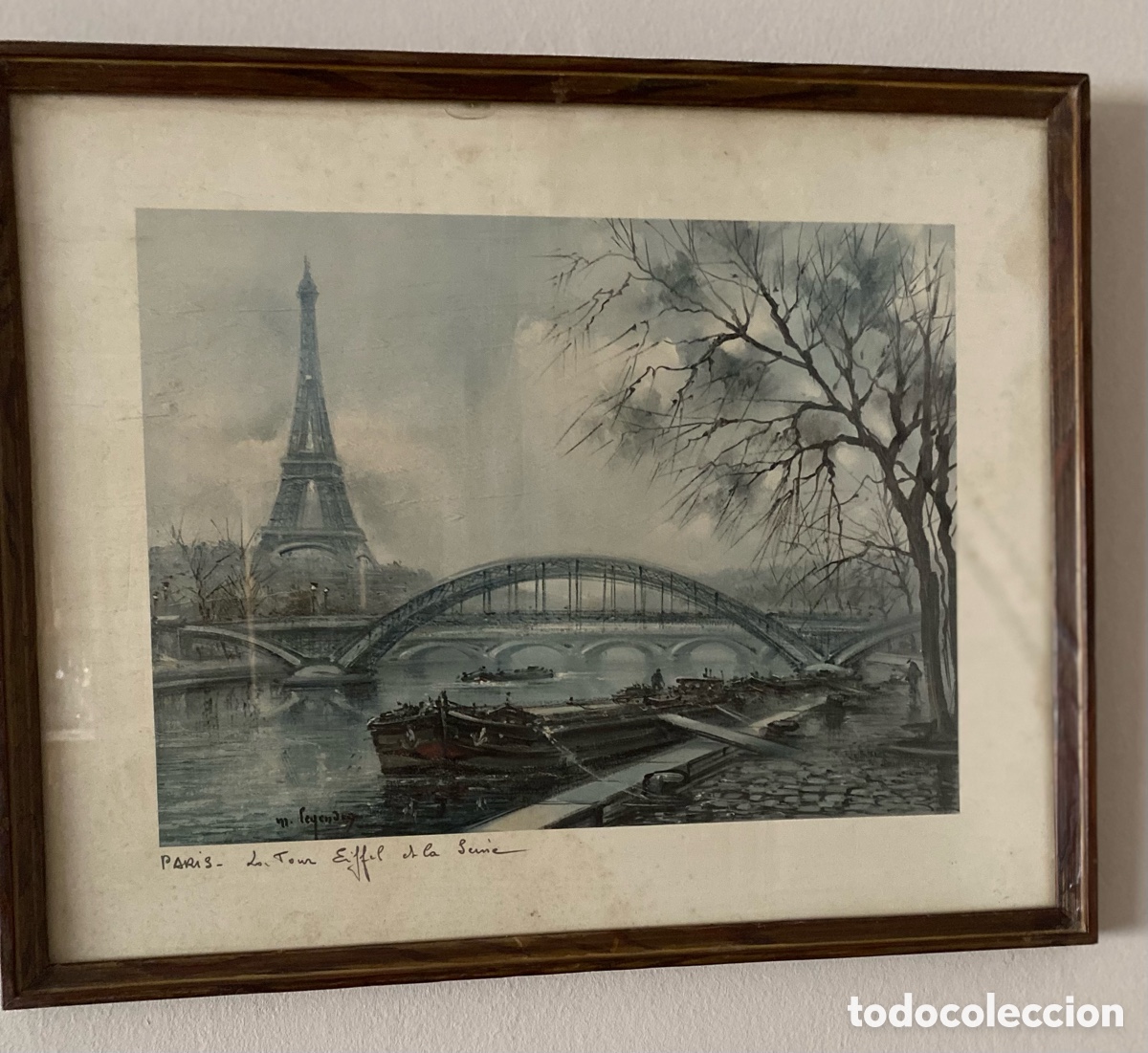 Antig&uuml;edades: Dos cuadros decoraci&oacute;n Par&iacute;s - Foto 8