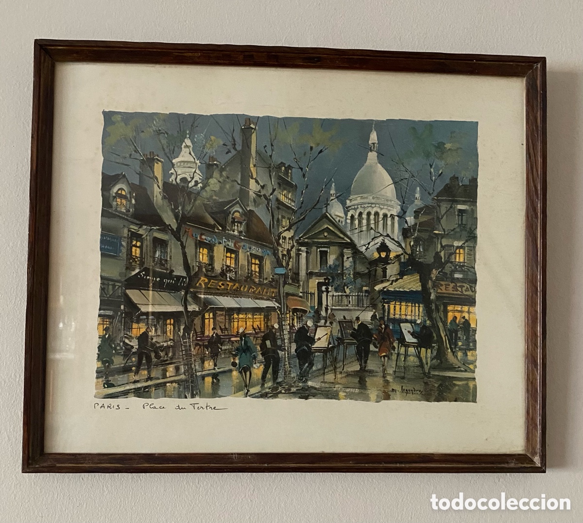 Antig&uuml;edades: Dos cuadros decoraci&oacute;n Par&iacute;s - Foto 10