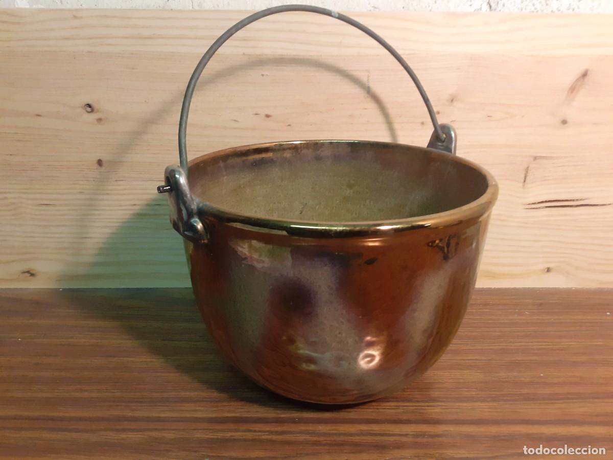 Antig&uuml;edades: Olla de cobre holandesa - Foto 1
