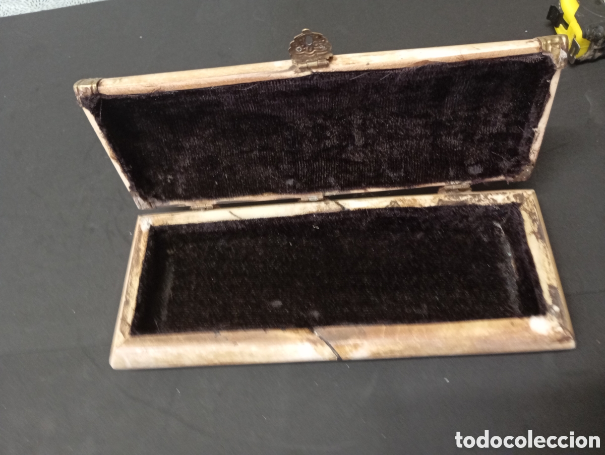 Antig&uuml;edades: Caja estuche hueso de Yak - Foto 4