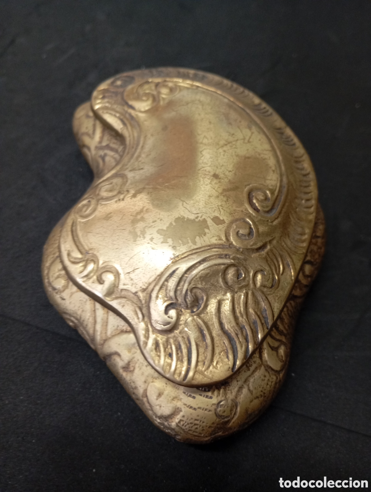 Antig&uuml;edades: Joyero en bronce antiguo - Foto 2