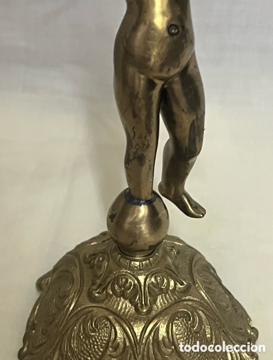 Antig&uuml;edades: ESCULTURA DE BRONCE &ldquo; QUERUB&Iacute;N&rdquo; - Foto 4