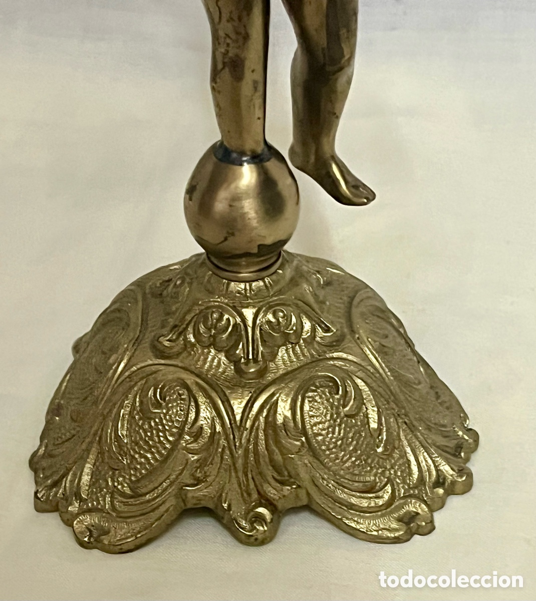 Antig&uuml;edades: ESCULTURA DE BRONCE &ldquo; QUERUB&Iacute;N&rdquo; - Foto 5