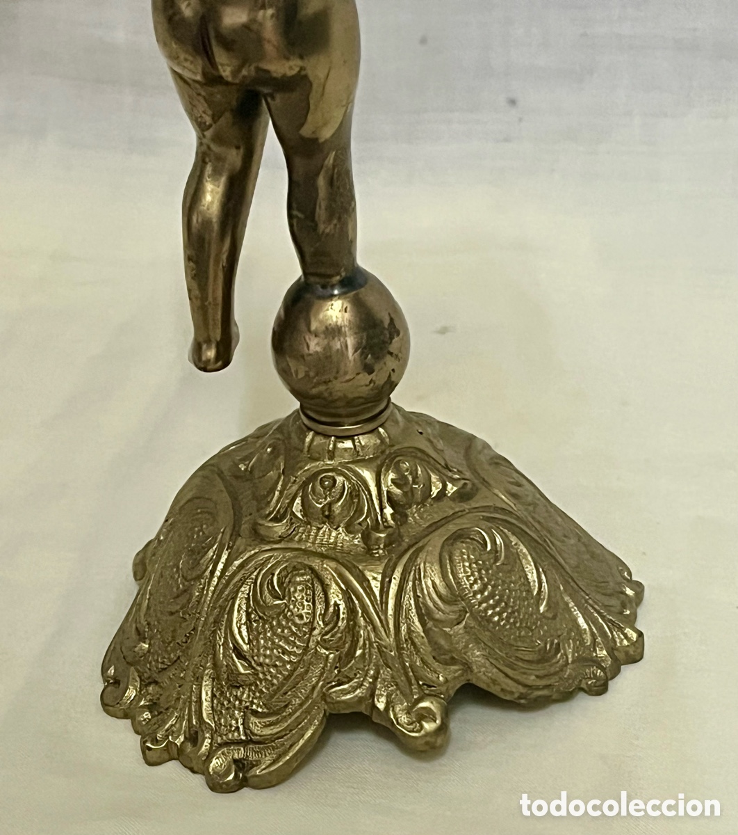 Antig&uuml;edades: ESCULTURA DE BRONCE &ldquo; QUERUB&Iacute;N&rdquo; - Foto 7