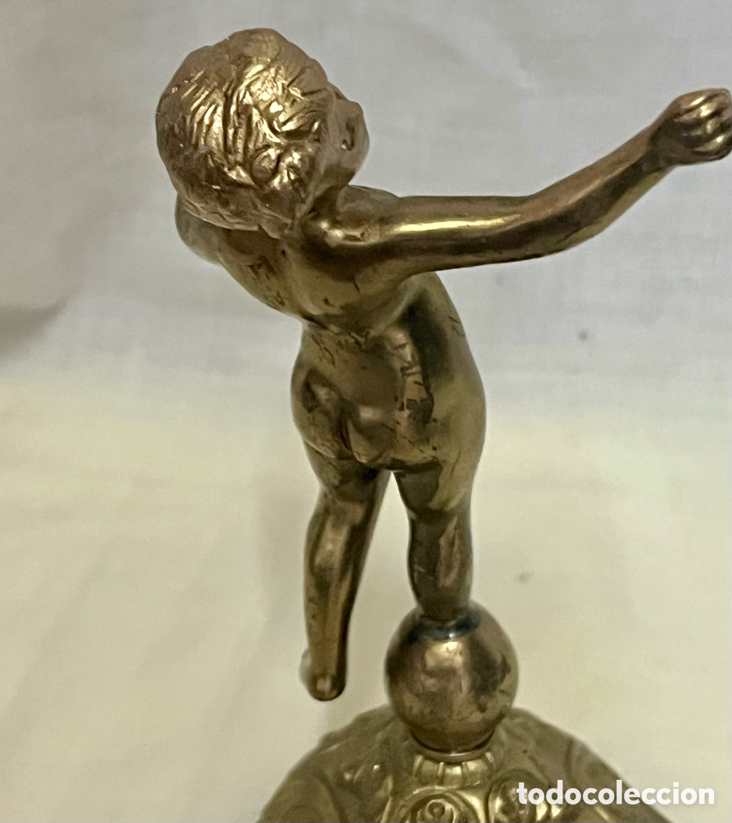 Antig&uuml;edades: ESCULTURA DE BRONCE &ldquo; QUERUB&Iacute;N&rdquo; - Foto 9