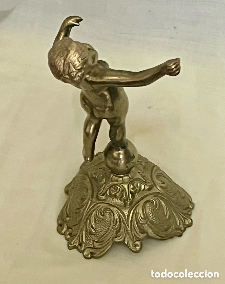 Antig&uuml;edades: ESCULTURA DE BRONCE &ldquo; QUERUB&Iacute;N&rdquo; - Foto 10