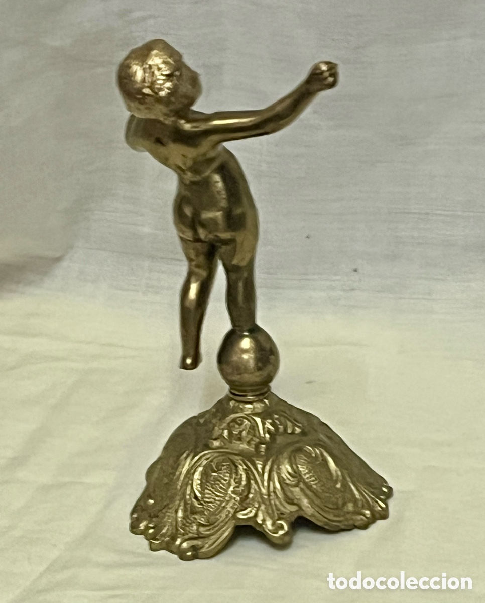 Antig&uuml;edades: ESCULTURA DE BRONCE &ldquo; QUERUB&Iacute;N&rdquo; - Foto 11