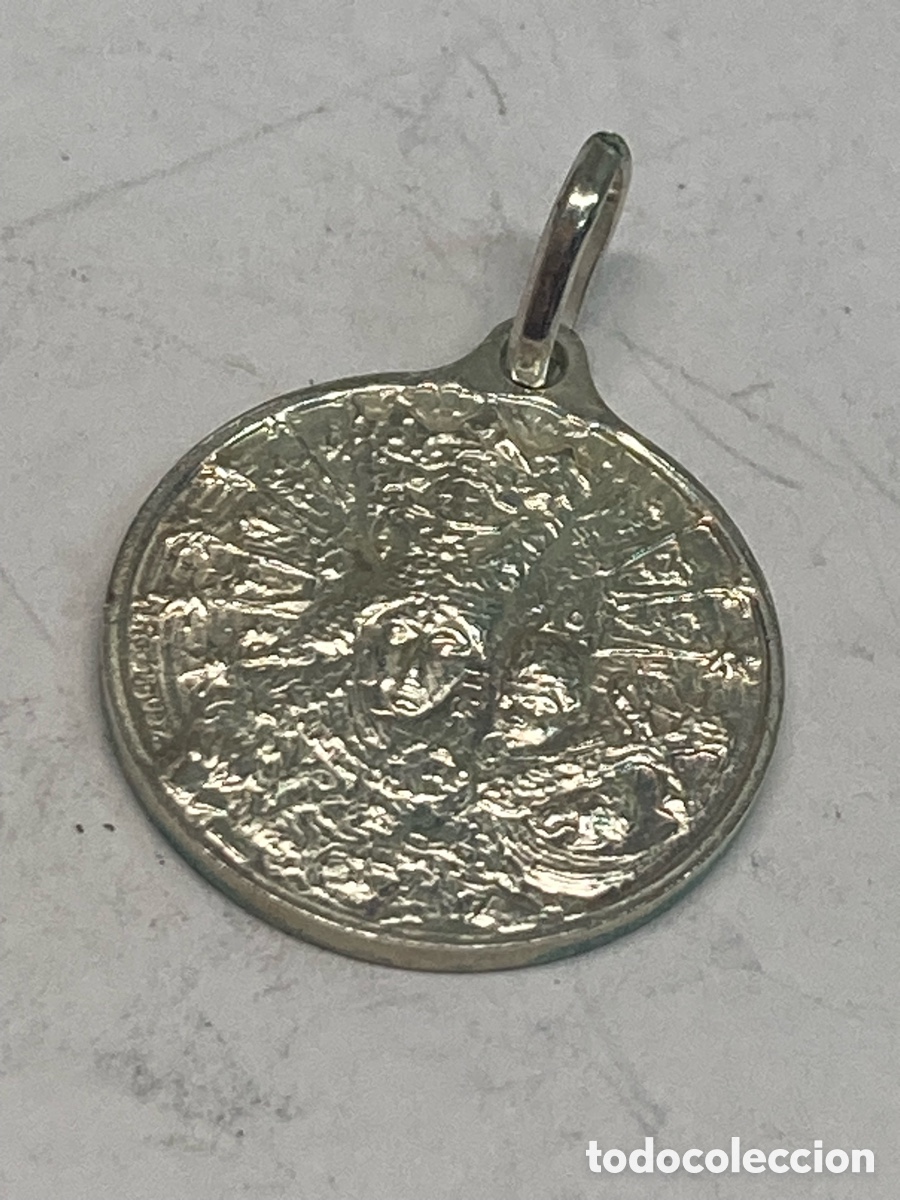 Antig&uuml;edades: Medalla de plata religiosa C305 - Foto 1