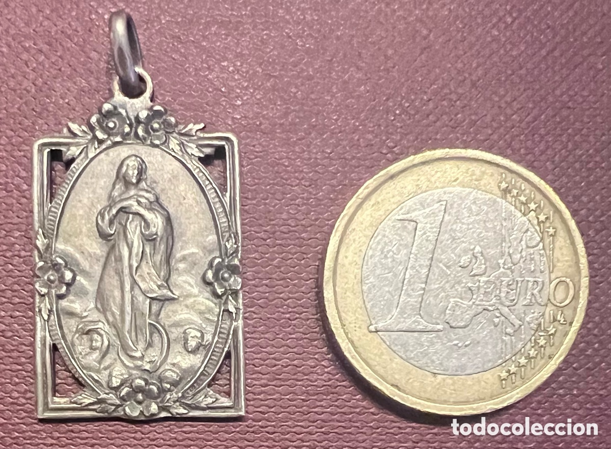 Antig&uuml;edades: Medalla Religiosa de la Inmaculada Concepci&oacute;n - Foto 1