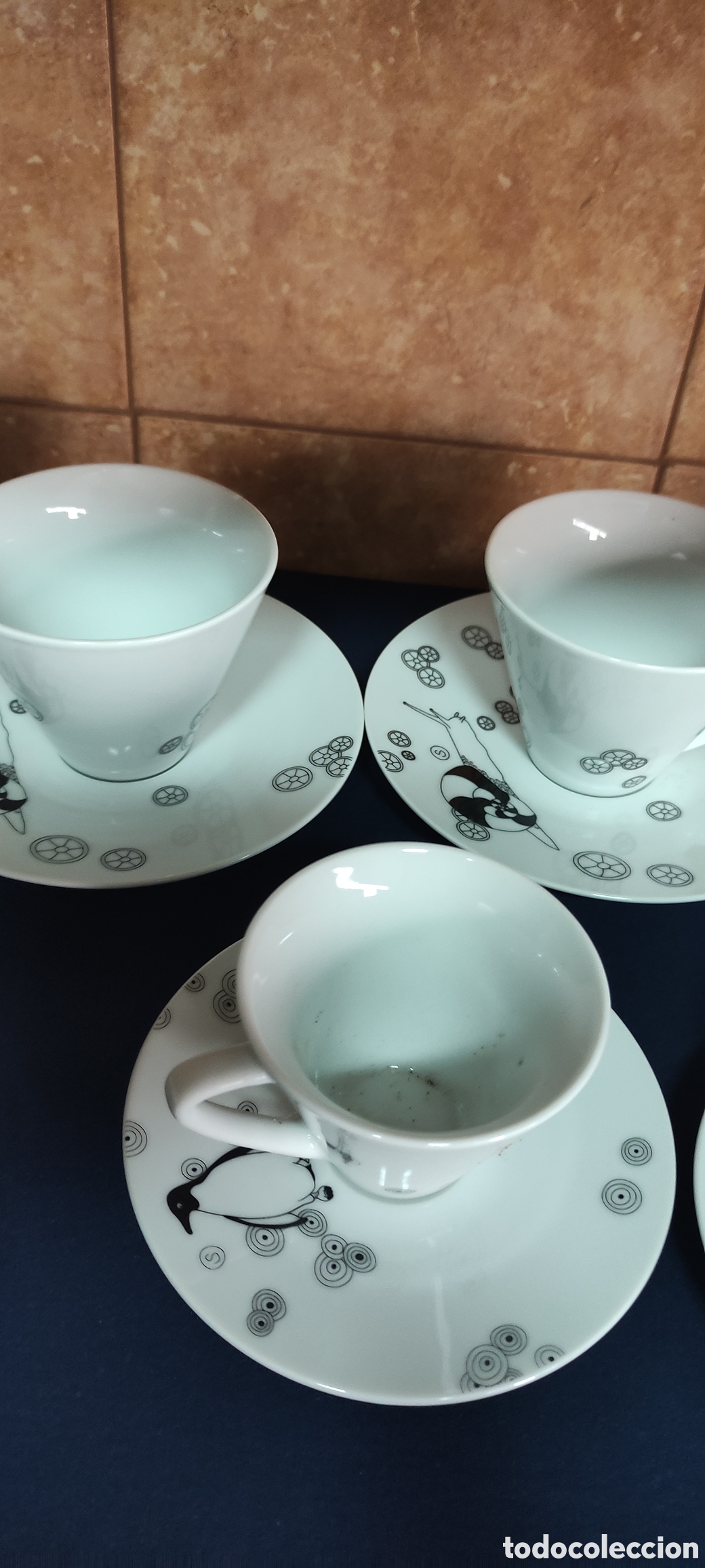 Antig&uuml;edades: Juego de cafe de Sevres - Foto 3