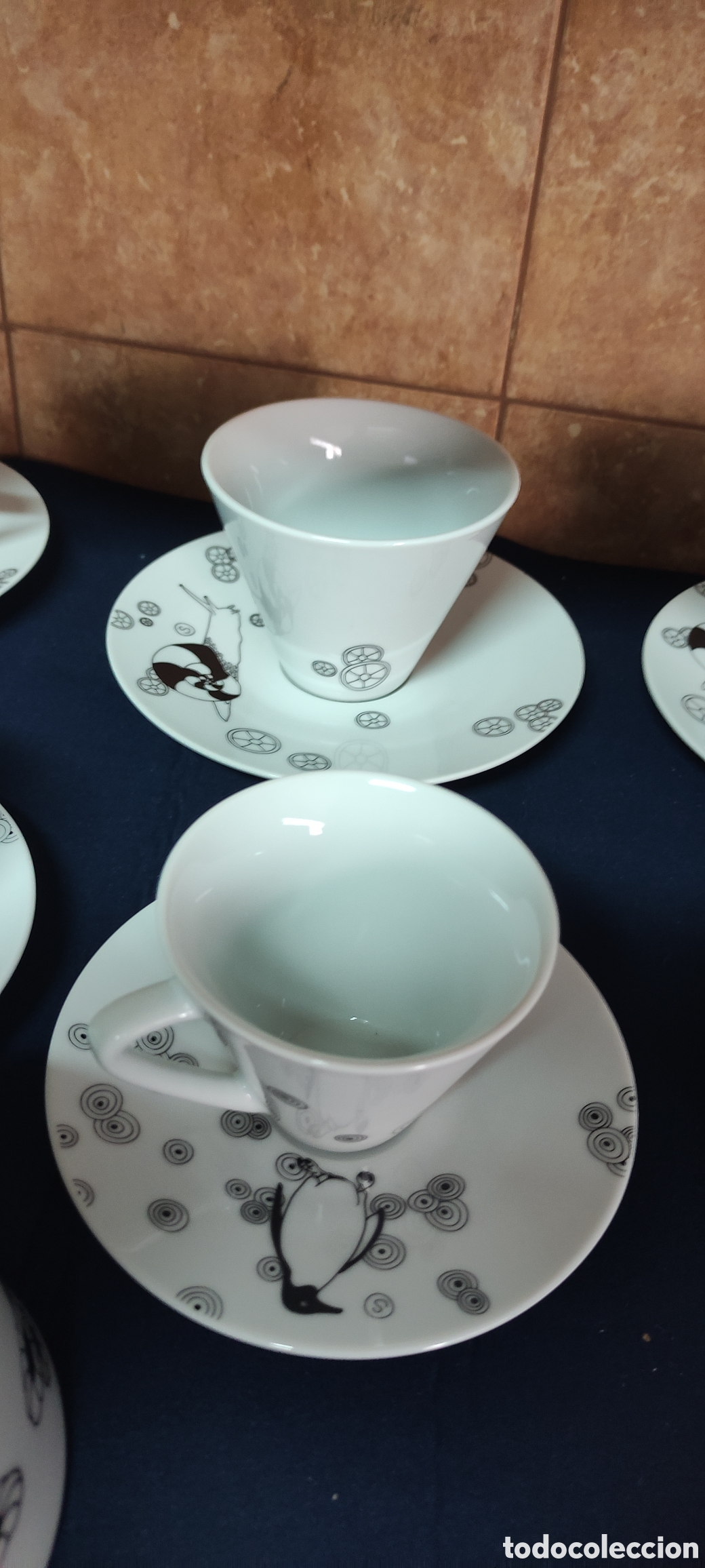 Antig&uuml;edades: Juego de cafe de Sevres - Foto 4