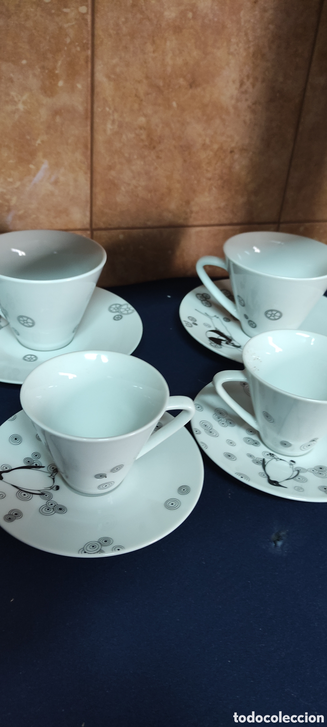 Antig&uuml;edades: Juego de cafe de Sevres - Foto 6