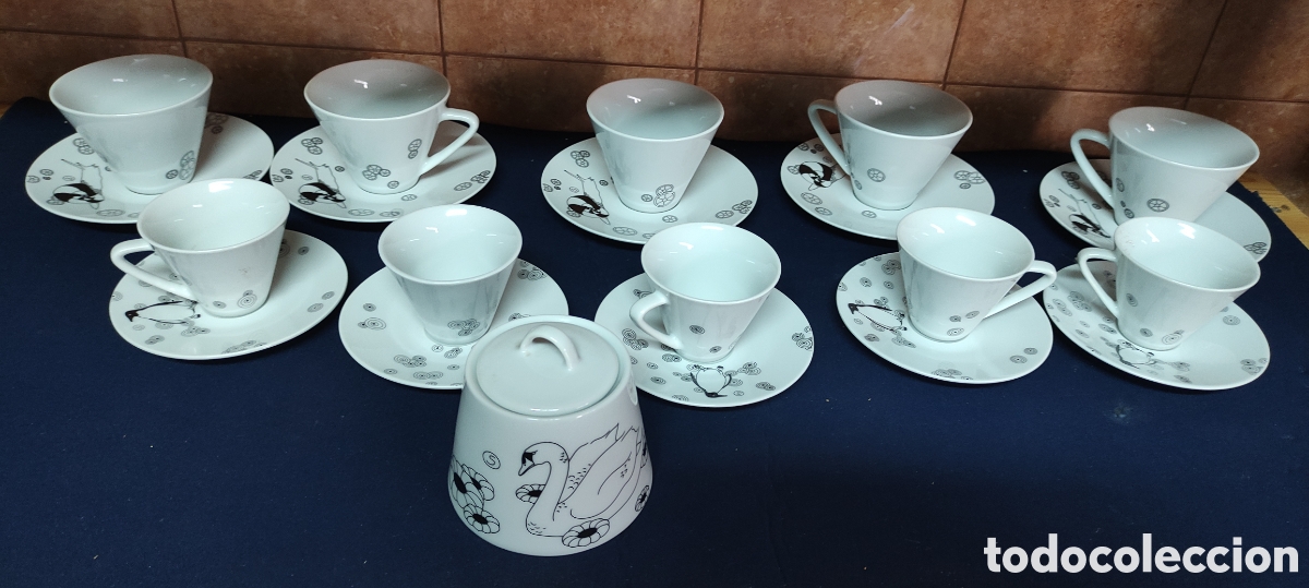 Antig&uuml;edades: Juego de cafe de Sevres - Foto 1