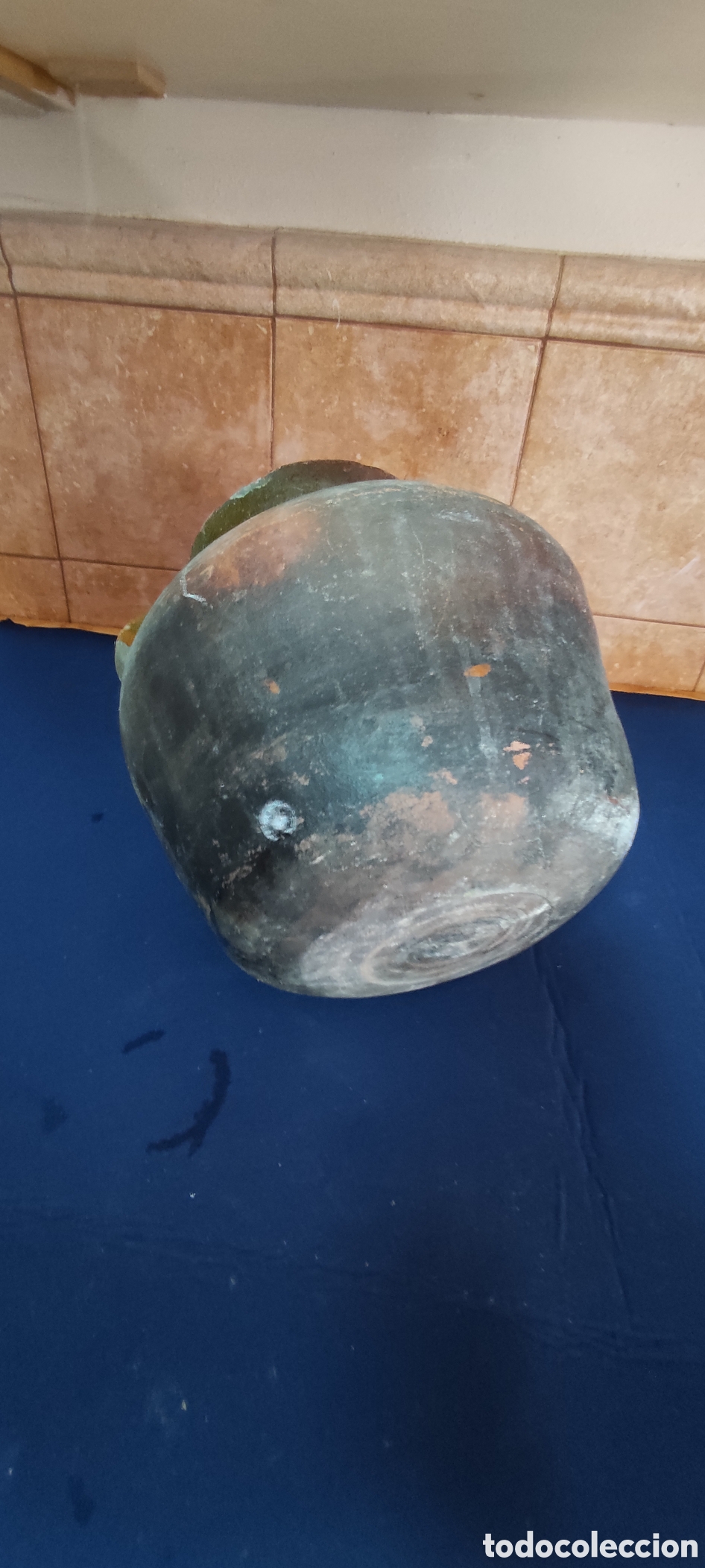 Antig&uuml;edades: Antigua olla de barro cocido - Foto 5