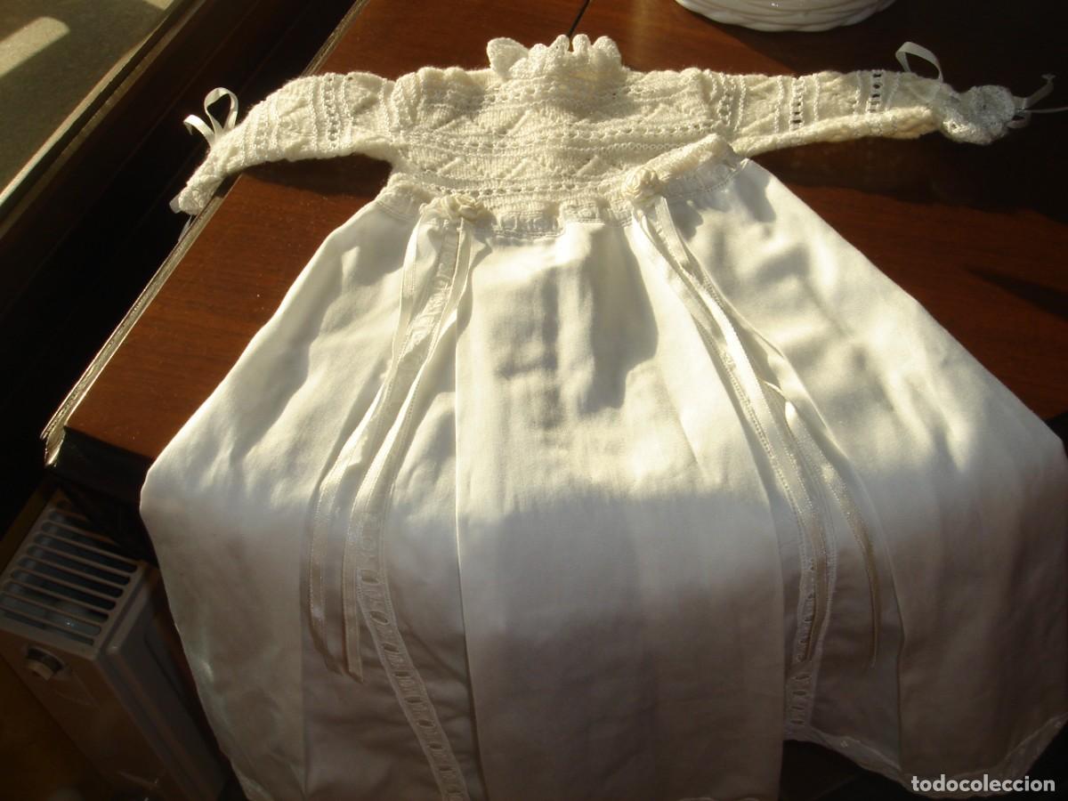 Antig&uuml;edades: Fald&oacute;n de beb&eacute; o mu&ntilde;eca artesano - Foto 1