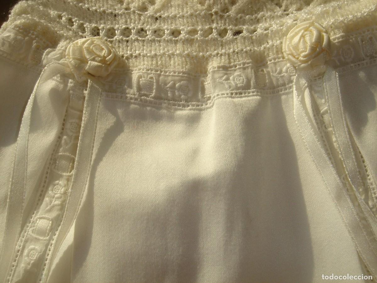 Antig&uuml;edades: Fald&oacute;n de beb&eacute; o mu&ntilde;eca artesano - Foto 5