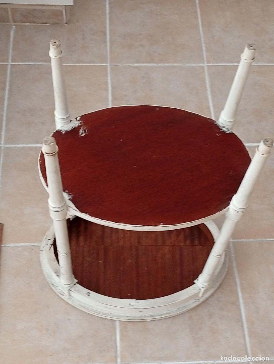 Antig&uuml;edades: Peque&ntilde;a mesa auxiliar alfonsina. - Foto 4
