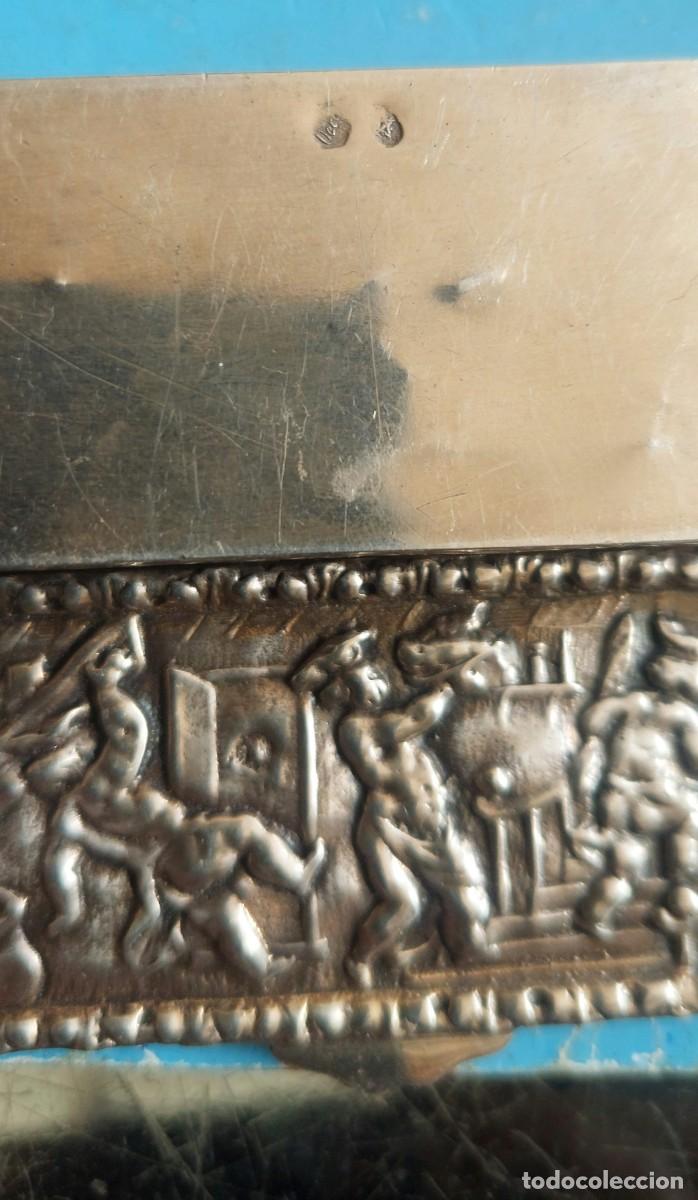 Antig&uuml;edades: Caja de plata de ley contrastada - Foto 3